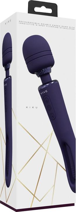 Produktbild Shots Kiku - Rechargeable Double Ended Wand with Innovative G-Spot Flapping Stimulator