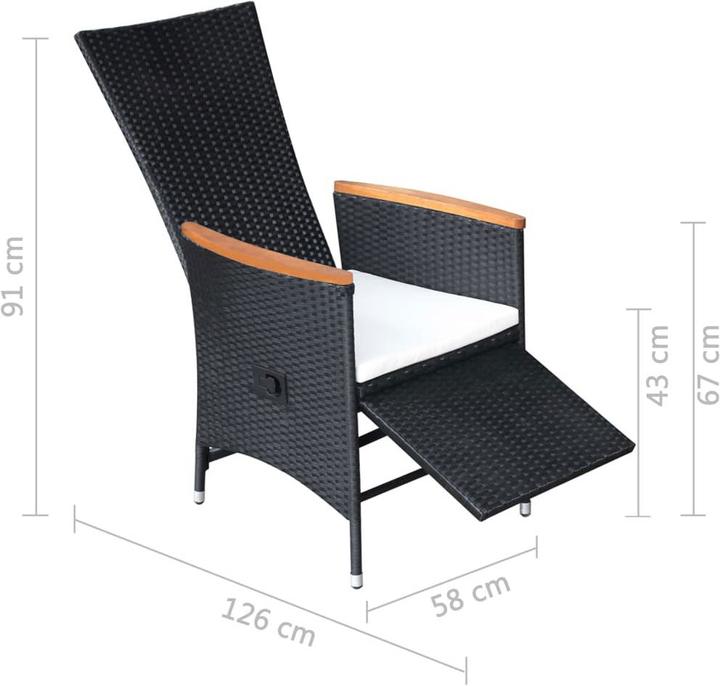 Produktbild vidaXL Gartenstuhl