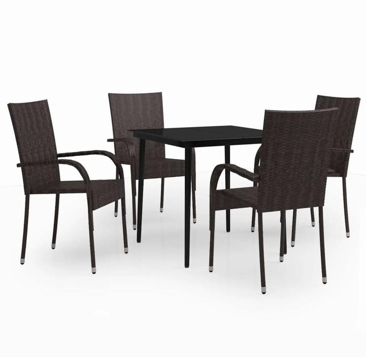 Produktbild vidaXL Garten Essgruppe