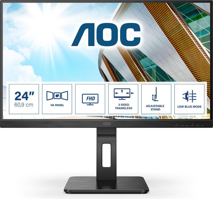 Image du produit AOC 24P2QM (1920 x 1080 pixels, 23.80")