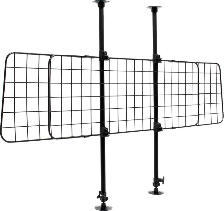 Immagine prodotto Wiltec Griglia per cani auto 118-128,5 cm griglia protettiva regolabile griglia di separazione per cani (Cane)