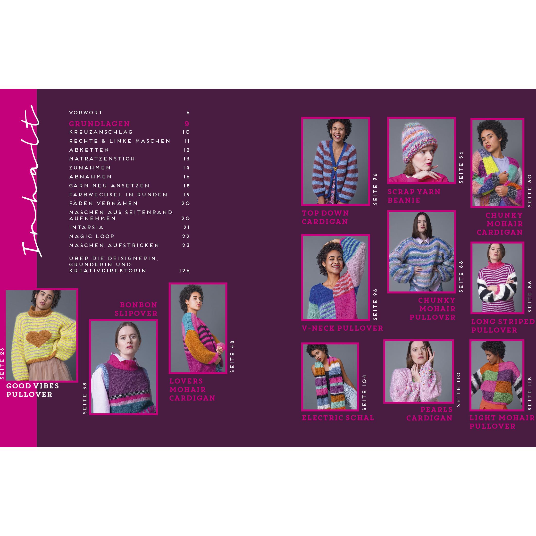 Thumbnail - Herms:Colour Blocking - Das Strickbuch, Ratgeber von Marrinda Herms