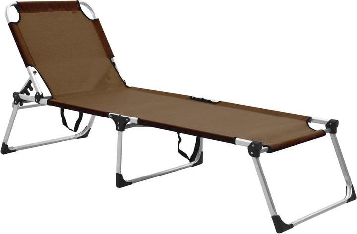 Actual product image vidaXL Folding sun lounger for seniors (70 cm)
