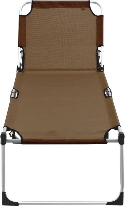 Actual product image vidaXL Folding sun lounger for seniors (70 cm)