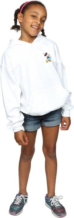 Immagine prodotto Disney Minnie Mouse Kick Chest Felpa con Cappuccio Ragazze (140, 146)