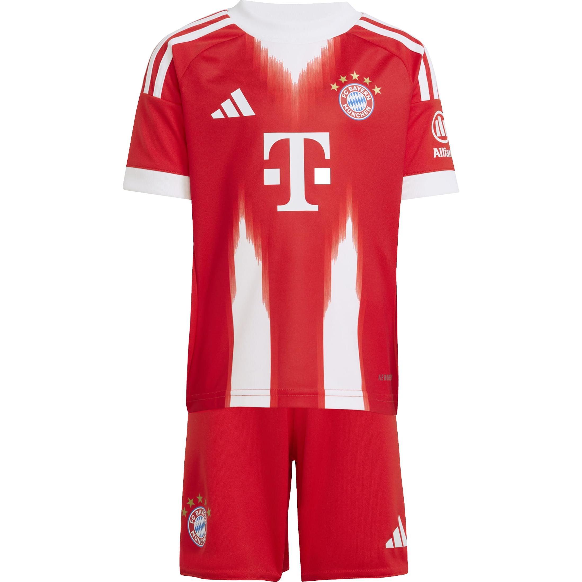 adidas, Maglietta calcio, FC Bayern München Trikotsatz für Kleinkinder (110), 110