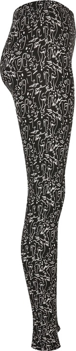Actual product image Urban Classics Ladies Soft AOP Leggings (XS)