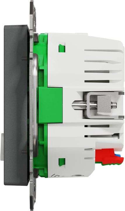 Actual product image Merten SCHUKO 16A socket outlet System M anthracite