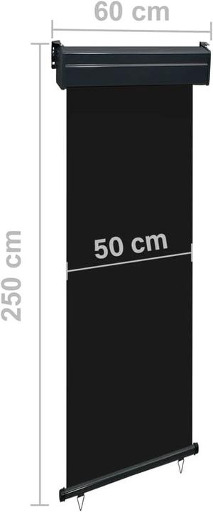 Produktbild vidaXL Seitenmarkise (0.60 m)