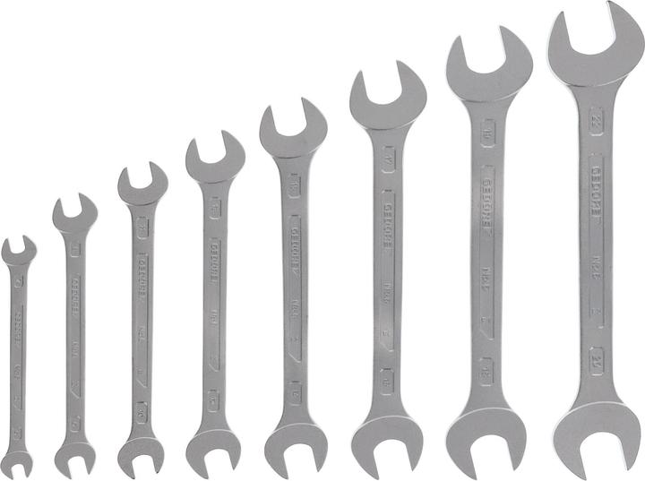 Image du produit Gedore 6-8 Jeu de clés à fourche double 8 pièces 6-22 mm (22 mm)