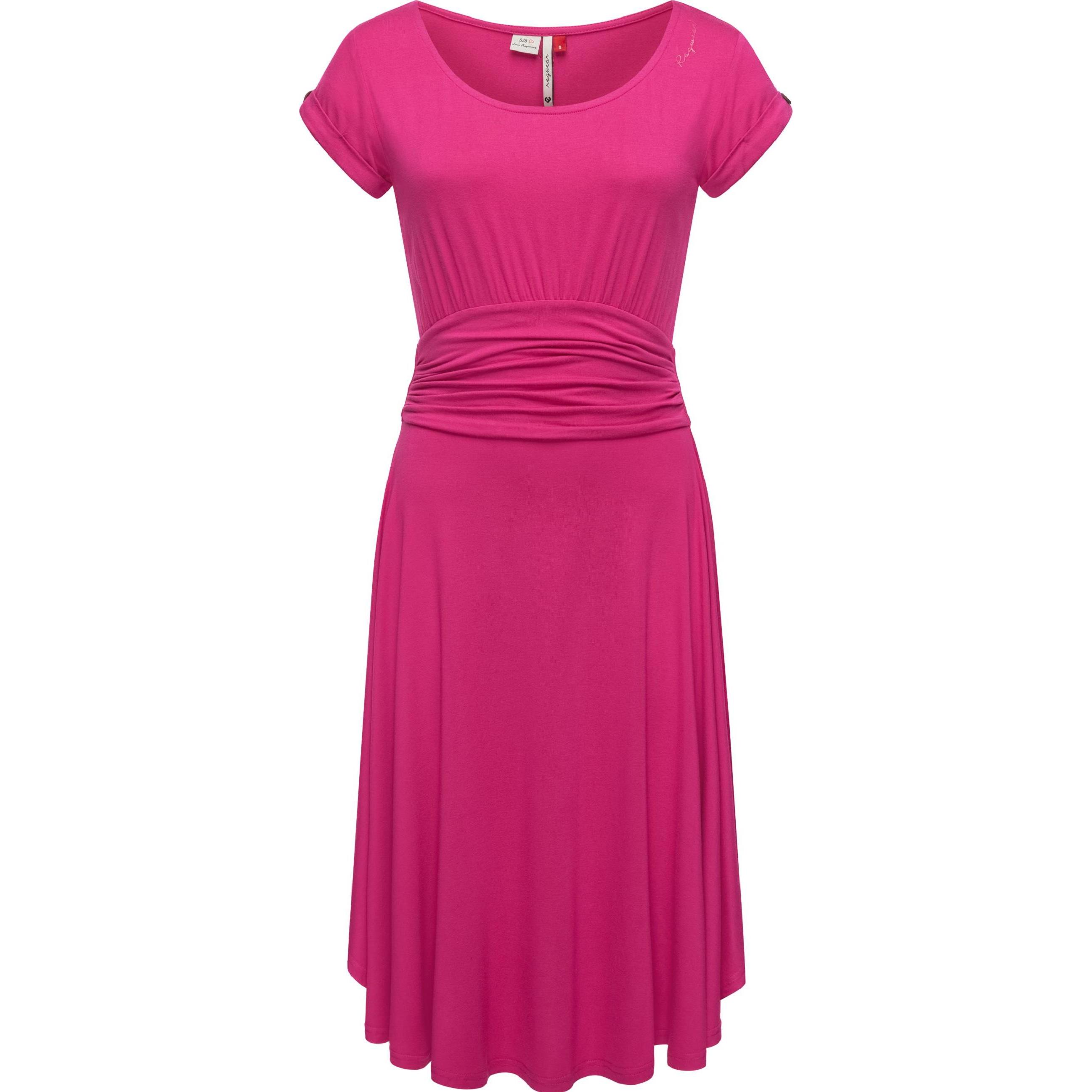 Ragwear, Damen, Kleider, Yvone Solid, Rot, (XXL)