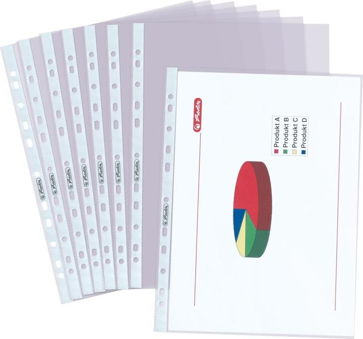 Image du produit Herlitz Couverture transparente (A4, 100 x)