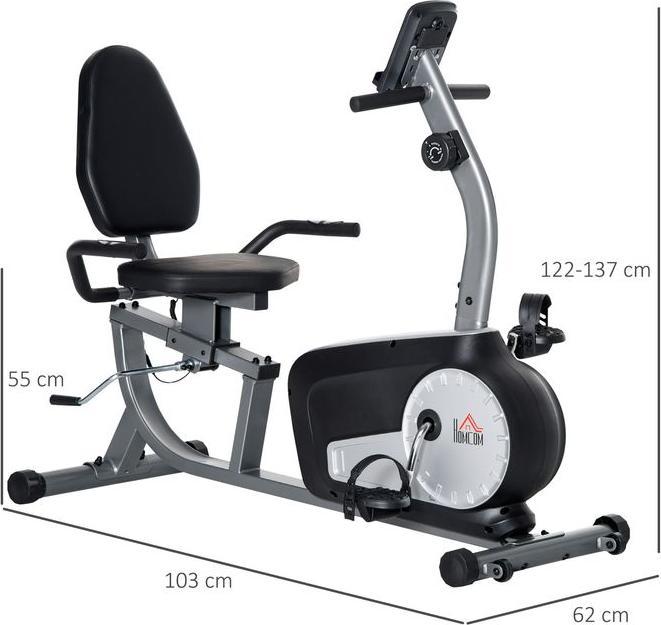 Actual product image Swisshandel24 Recumbent ergometer