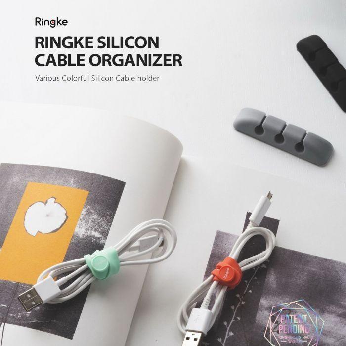 Produktbild Ringke Silicone Cable Organizer (4pcs) Black