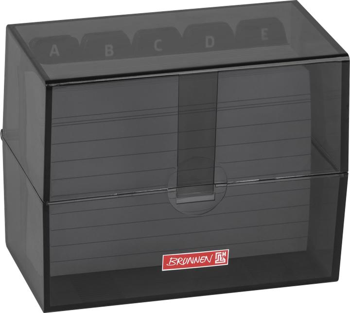 Karteibox A7 gefüllt onyx (A7)