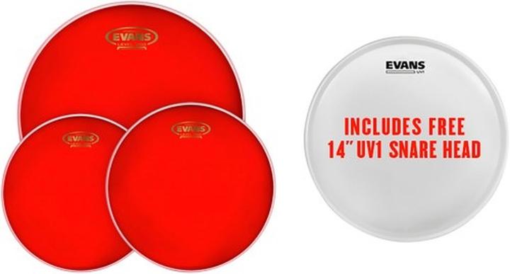 Evans Hydraulic Red Standard Pack (Drum set)
