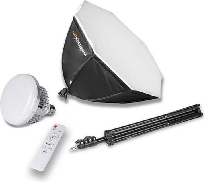 Produktbild Walimex pro LED 60W Octagon Ø65cm Bi Color Kit 1 (Softbox, 65 cm)