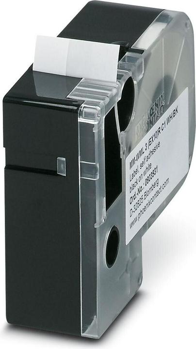 Produktbild Phoenix Contact MM-WML 3 (EX10)R C1 WH/BK (0.90 cm, Weiss)