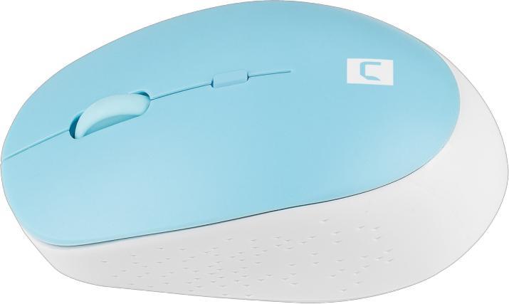 Produktbild Genesis Mouse Harrier 2 Wireless, White/Blue, Bluetooth (Kabellos)
