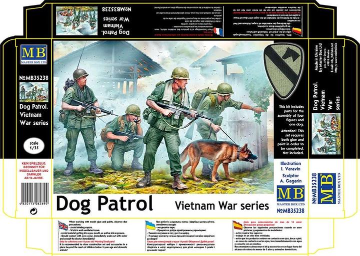 Immagine prodotto Master Box Dog Patrol. Serie sulla guerra del Vietnam