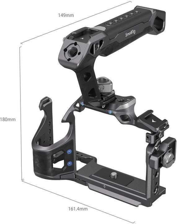 Produktbild SmallRig 3708 Rhinoceros Basic Cage Kit (Cage, Griff)