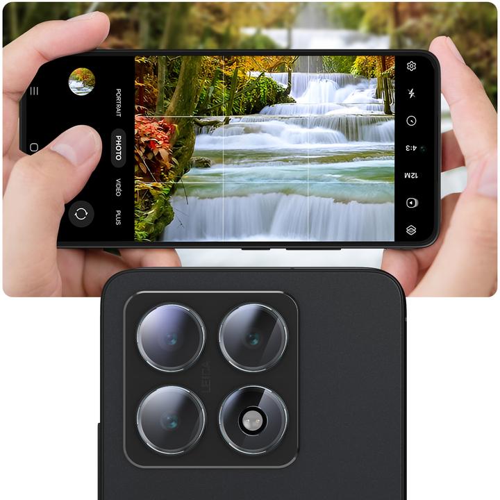 Produktbild 3MK Lens Protect Xiaomi 14T / 14T Pro Ochrona na obiektyw aparatu 4szt. (4 Stk., Xiaomi 14T)