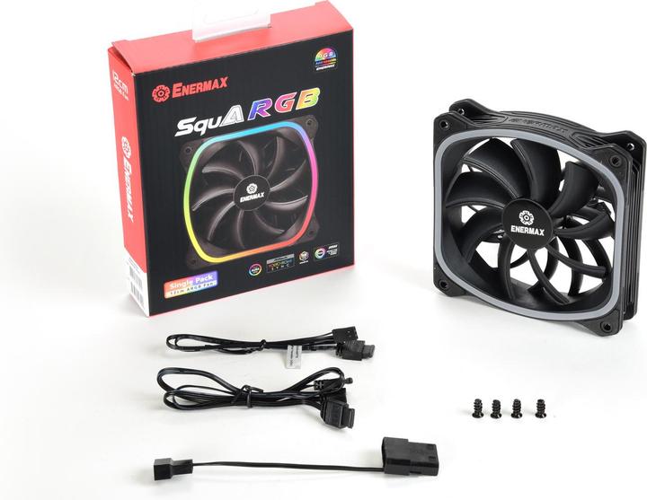 Produktbild Enermax SquARGB (120 mm, 1 x)