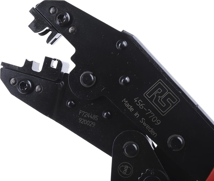 Actual product image Rs Pro Ratchet crimp tool for flag terminal (337 mm)
