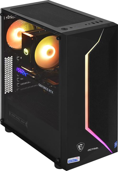 Produktbild Actina 5901443336020 PC Midi Tower Intel® Core™ i5 i5-12400F DDR4-SDRAM SSD NVIDIA GeForce RTX 3060 (1000 GB, 16 GB, Intel Core i5-12400F, GeForce RTX 3060)