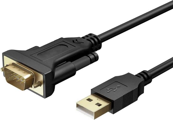 Image du produit Techly Câble de connexion TV, moniteur Câble de connexion USB/série, 1,5 m (1.50 m)