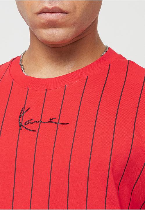 Image du produit Karl Kani Small Signature Essential Pinstripe Tee - 201061 (L)