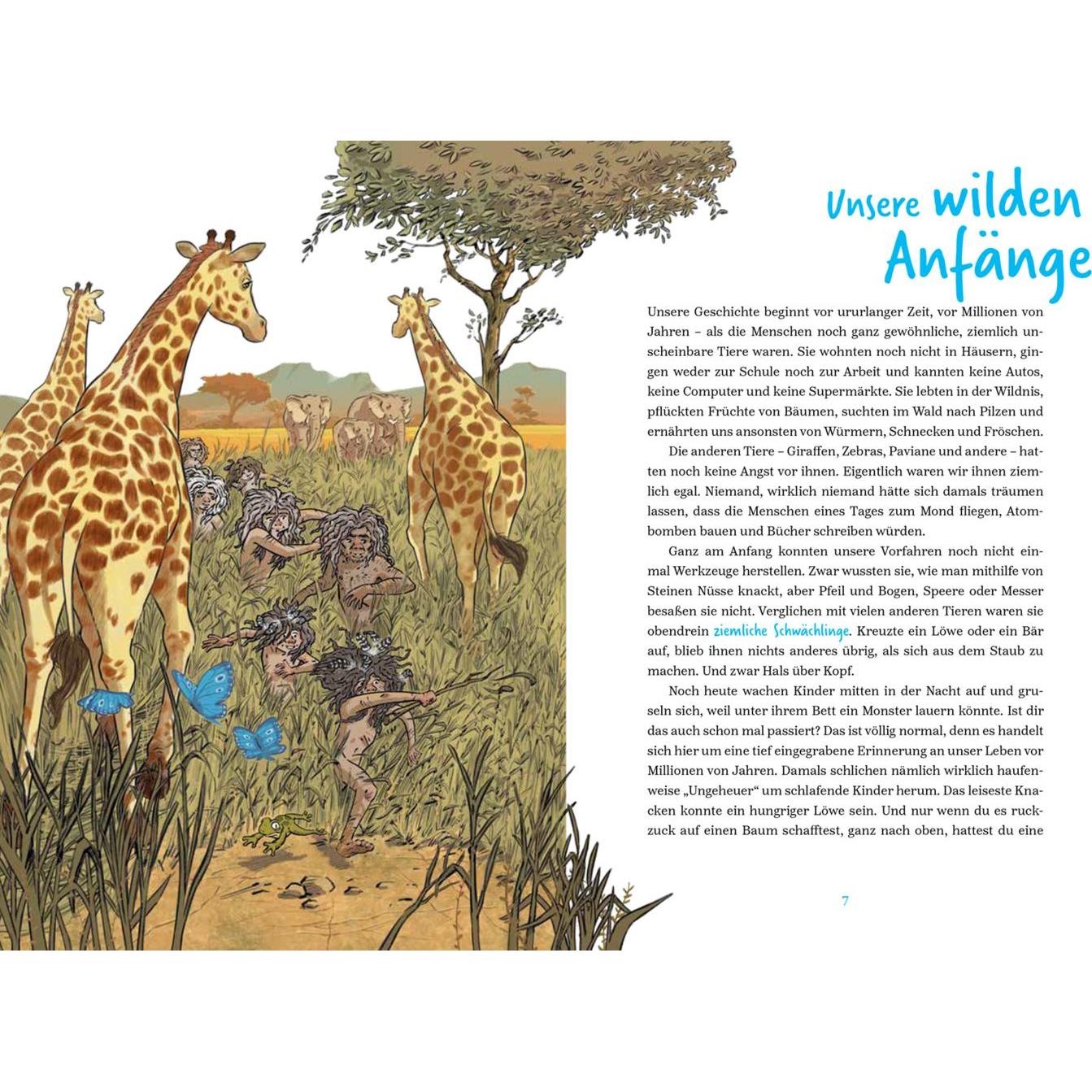 Thumbnail - Wie wir Menschen die Welt eroberten, Kinderbücher von Birgit Niehaus, Ricard Zaplana Ruiz, Yuval Noah Harari