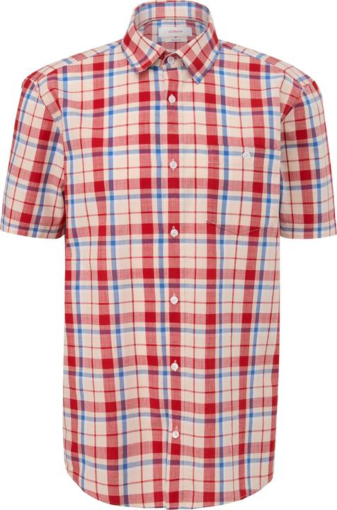 Immagine prodotto s.Oliver Hemd Regular: Kariertes Baumwollhemd (L)