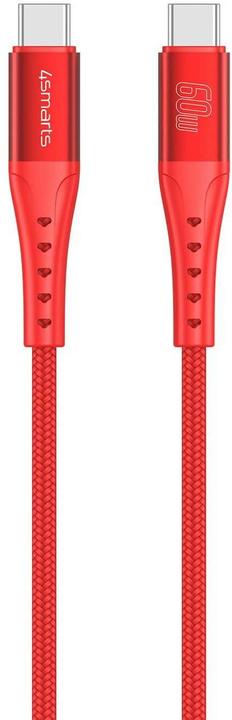 Actual product image 4smarts USB 2.0-Kabel Data and charging cable USB C (1.50 m, USB 2.0, 60 W)