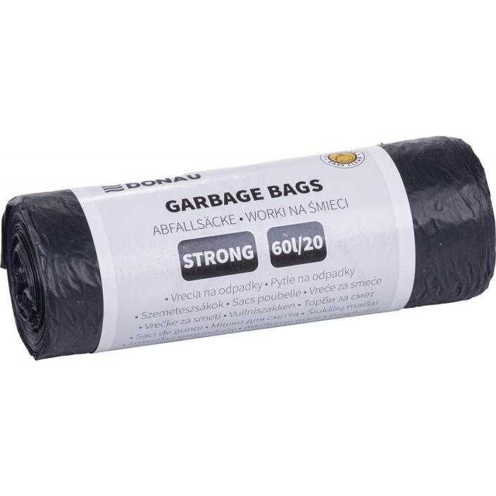 Donau Home Müllsäcke, Sacchetti spazzatura, Nero