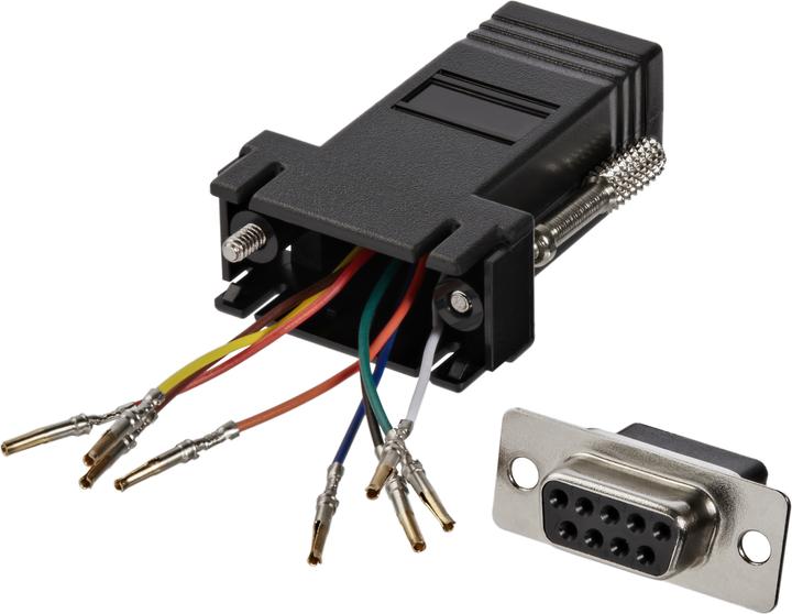 Produktbild StarTech DB9 TO RJ45 Modular Adapter (0.08 m)