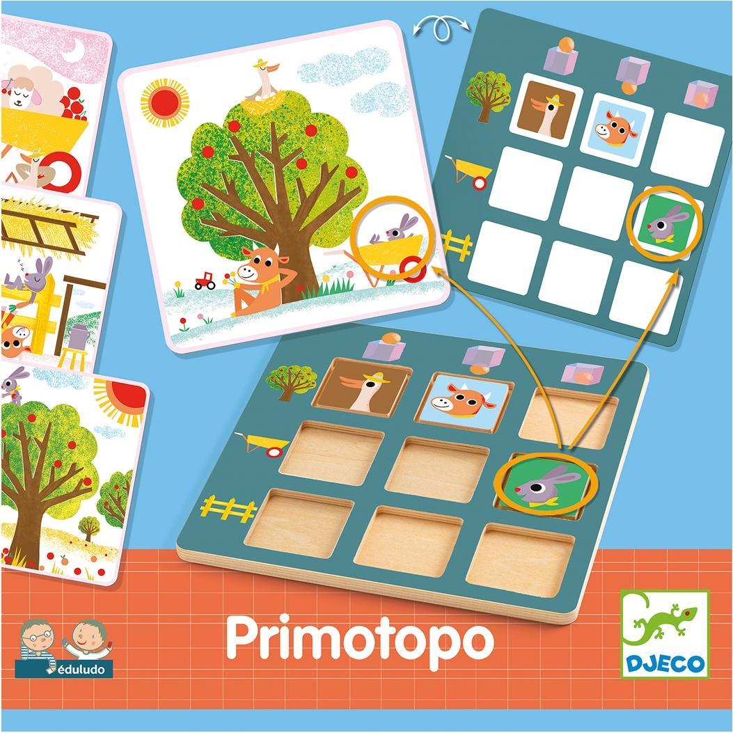 Djeco Lernspiel - Eduludo - Primotopo (Multilingual)
