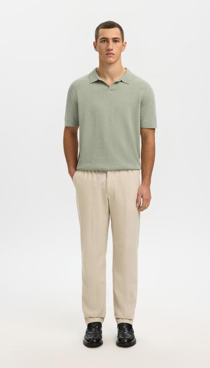 Immagine prodotto Selected Slhmattis Ss Linen Blend Open Polo Noos (M)