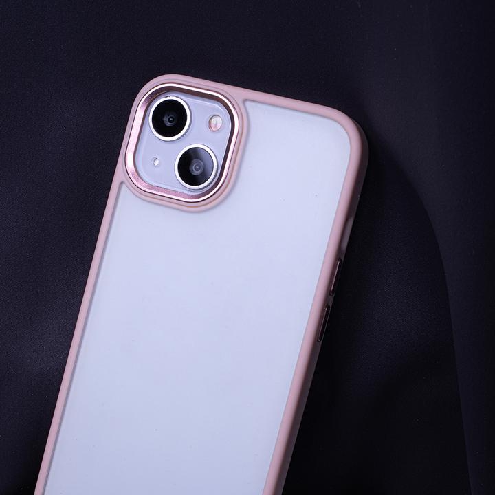 Actual product image OEM Satin Matt Case for iPhone 16e pink (Apple iPhone 16e)