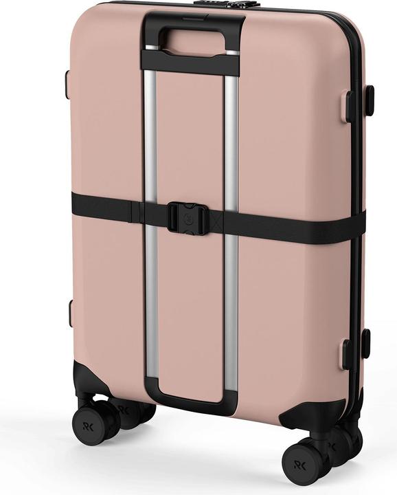 Image du produit Rollink Harde valise / trolley / valise de voyage - Vega 360 - 65 cm - Rose (80 l)