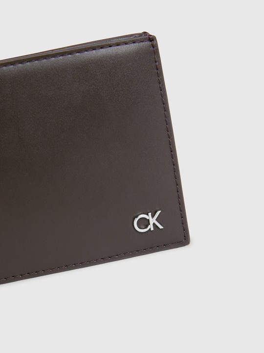 Produktbild Calvin Klein Metal Ck Bifold 5cc W/Coin (100% Leather (FWA))