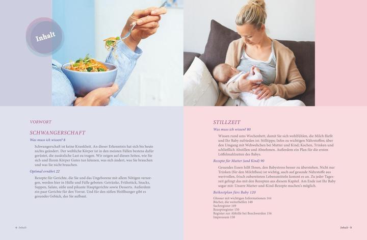 Actual product image Richtig essen in Schwangerschaft und Stillzeit (German, Dagmar of Cramm, 2011)