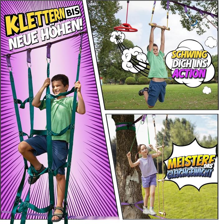Produktbild Trailblaze Ninja Warrior Hindernisparcours-Set