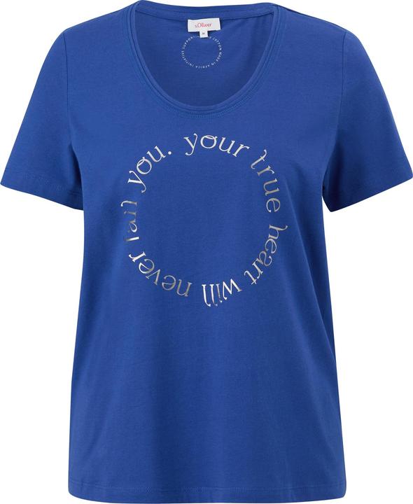 Produktbild S.Oliver T-Shirt Baumwollshirt mit Frontprint (32)