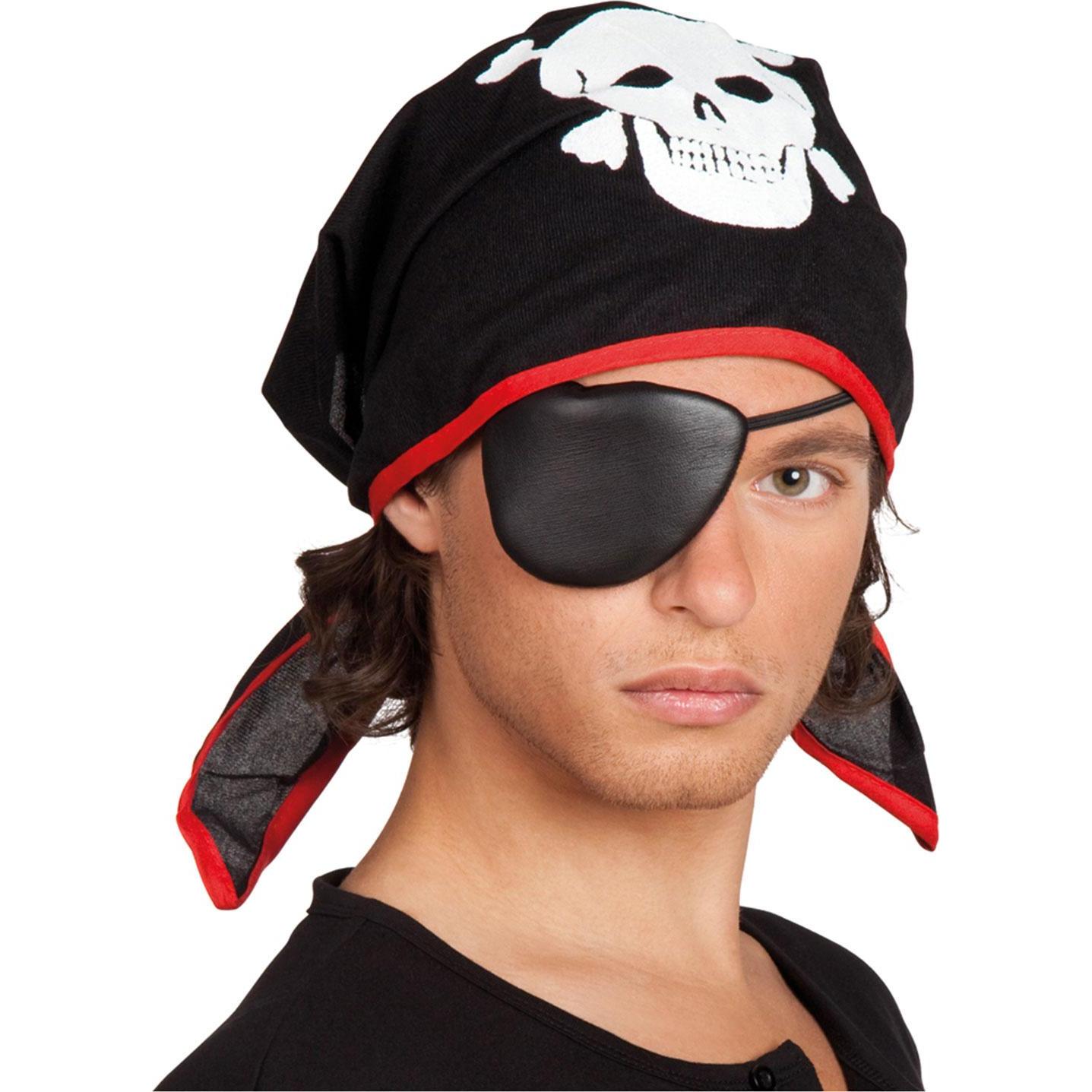 Boland Bandana Pirat mit Augenklappe