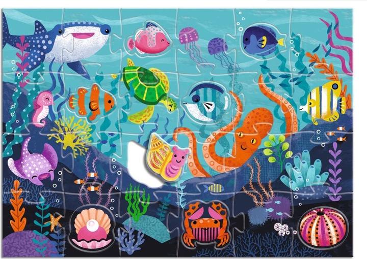 Image du produit Djeco Puzzle Tactilo Mer 32 pièces (32 pièces)