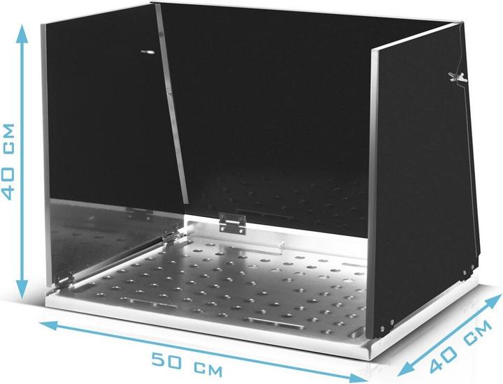 Produktbild Stahlwerk Schweisstisch-Aufsatz SA-500 ST 500 x 400 mm mobile Schweisskabine