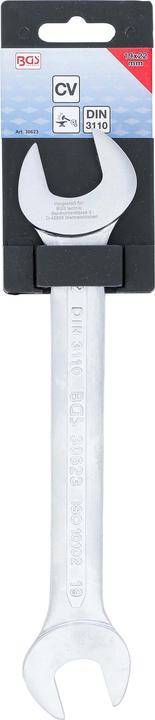 Actual product image BGS Double Open End Spanner 19 x 22 mm (19 mm, 22 mm)