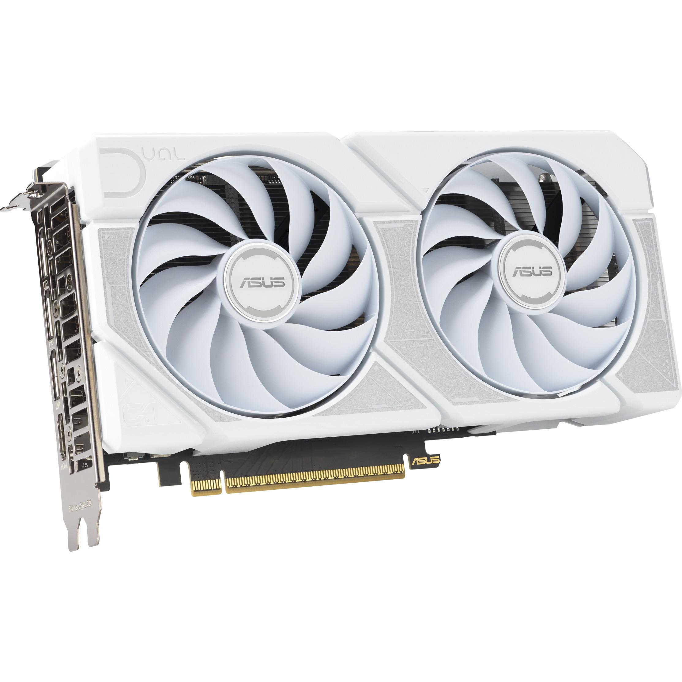 ASUS DUAL-RTX5060TI-O8G-WHITE 8GB GDDR7 HDMI DP (8 GB), Grafikkarte