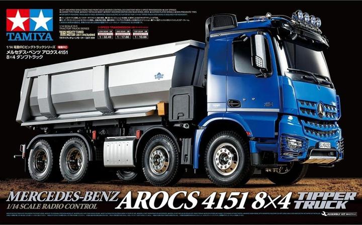 Productafbeelding Tamiya Dump Truck Mercedes Benz Arocs (Kit)